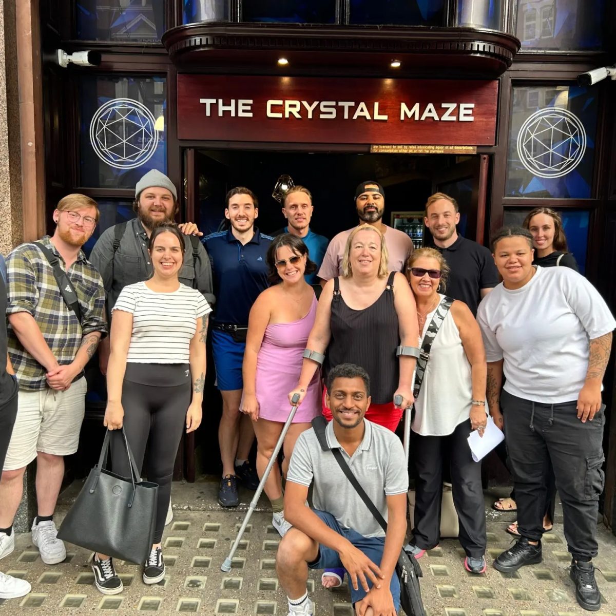 Group team photo Green Light